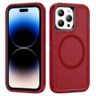 For iPhone 14 Pro Life Waterproof Rugged MagSafe Magnetic Phone Case(Red) - 1