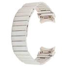 For Samsung Galaxy Watch 7 / 6 / 5 / 4 Bamboo Magnetic Quick Release Metal Watch Band(Starlight) - 2