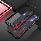 For Huawei Honor 30 Aluminum Alloy Shockproof Protective Bumper Frame(Black Red) - 2