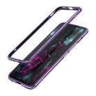 For Huawei Honor 30S Aluminum Alloy Shockproof Protective Bumper Frame(Purple) - 1