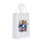 Boy Printed Non-woven Fabric Bag Print On Your Demand, Size:38x30x10cm(White) - 1