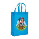 Balloon Printed Non-woven Fabric Bag Print On Your Demand, Size:38x30x10cm(Sky Blue) - 1