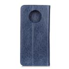 For Huawei Mate 40 Magnetic Retro Crazy Horse Texture Horizontal Flip Leather Case with Holder & Card Slots & Photo Frame(Blue) - 3