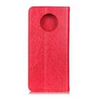 For Huawei Mate 40 Pro Magnetic Retro Crazy Horse Texture Horizontal Flip Leather Case with Holder & Card Slots & Photo Frame(Red) - 3