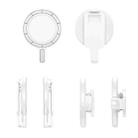 Magnetic Clip Phone Holder Belt Clip Bracket(White) - 2