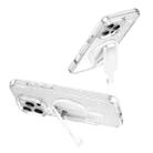 Magnetic Clip Phone Holder Belt Clip Bracket(White) - 4