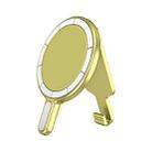 Magnetic Clip Phone Holder Belt Clip Bracket(Yellow Gold) - 1