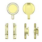 Magnetic Clip Phone Holder Belt Clip Bracket(Yellow Gold) - 2