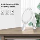Magnetic Clip Phone Holder Belt Clip Bracket(Silver Plating) - 4