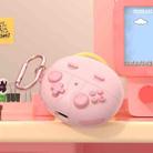 For Huawei FreeClip Retro Game Console Style Silicone Earbuds Case(Pink) - 2