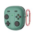 For Bose QuietComfort Earbuds II Retro Game Console Style Silicone Earbuds Case(Green) - 1