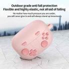 For Sony LinkBuds S Retro Game Console Style Silicone Earbuds Case(Pink) - 2