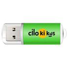 Colorful Metal USB 2.0 Flash Drive Print On Your Demand, Memory:256GB(Green) - 1