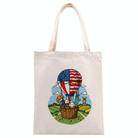 Balloon Printed Canvas Handbag Digital Print On Your Demand, Size:25x20cm(Beige) - 1