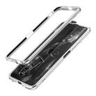 For Huawei Honor X10 Aluminum Alloy Shockproof Protective Bumper Frame(Silver) - 1