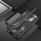 For Huawei P40 Aluminum Alloy Shockproof Protective Bumper Frame(Black) - 2