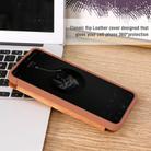 For Samsung Galaxy S25 5G NILLKIN QIN Series Pro Sliding Camera Cover Design Leather Phone Case(Black) - 6