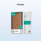 For Samsung Galaxy S25+ 5G NILLKIN QIN Series Pro Sliding Camera Cover Design Leather Phone Case(Brown) - 9