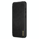 For Samsung Galaxy S25+ 5G NILLKIN QIN Series Pro Sliding Camera Cover Design Leather Phone Case(Black) - 10