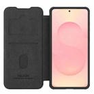 For Samsung Galaxy S25 Edge 5G NILLKIN QIN Series Pro Sliding Camera Cover Design Leather Phone Case(Black) - 3