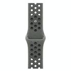 For Apple Watch 46mm / 49mm / 45mm / 44mm Coloful Silicone Watch Band(Midnight Green Black) - 2