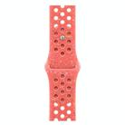For Apple Watch 46mm / 49mm / 45mm / 44mm Coloful Silicone Watch Band(Orange Pink) - 2