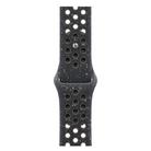 For Apple Watch 42mm / 41mm / 40mm / 38mm Coloful Silicone Watch Band(Midnight Black Brown) - 2