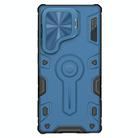 For Samsung Galaxy S25 Ultra 5G NILLKIN Black Rhino Prop MagSafe Magnetic PC Phone Case(Blue) - 2