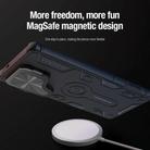 For Samsung Galaxy S25 Ultra 5G NILLKIN Black Rhino Prop MagSafe Magnetic PC Phone Case(Blue) - 7