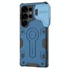 For Samsung Galaxy S25 Ultra 5G NILLKIN Black Rhino Prop MagSafe Magnetic PC Phone Case(Blue) - 12