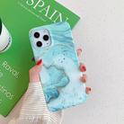 For iPhone 12 Pro Max Marble Pattern Soft TPU Protective Case(Sea Wave Marble) - 2