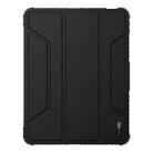 For iPad Air 11 2024 / 2025 NILLKIN Bumper Pro Folding Style Tablet Leather Case(Black) - 1