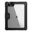 For iPad Air 11 2024 / 2025 NILLKIN Bumper Pro Folding Style Tablet Leather Case(Black) - 2