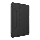 For iPad Air 11 2024 / 2025 NILLKIN Bumper Pro Folding Style Tablet Leather Case(Black) - 9
