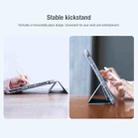For iPad Air 11 2024 / 2025 NILLKIN Bumper Pro Folding Style Tablet Leather Case(Grey) - 4