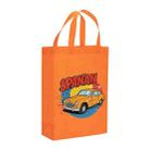 Car Printed Non-woven Fabric Bag Print On Your Demand, Size:38x30x10cm(Orange) - 1