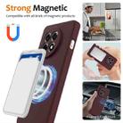 For OnePlus 13R / Ace 5 / Ace 5 Pro Shockproof Silicone Magsafe Phone Case(Plum Color) - 3
