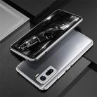 For Vivo iQOO 5 & 5 Pro Aluminum Alloy Shockproof Protective Bumper Frame(Grey) - 2