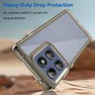For Motorola Edge 5G 2025 Colorful Series Acrylic Hybrid TPU Phone Case(Transparent Grey) - 3