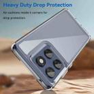 For Motorola Edge 60 Fusion Colorful Series Acrylic Hybrid TPU Phone Case(Transparent) - 3