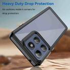 For Motorola Edge 60 Pro Colorful Series Acrylic Hybrid TPU Phone Case(Black) - 3