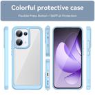 For OPPO Reno13 Global Colorful Series Acrylic Hybrid TPU Phone Case(Blue) - 2