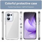 For OPPO Reno13 Global Colorful Series Acrylic Hybrid TPU Phone Case(Transparent) - 2