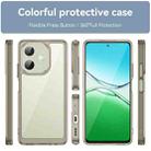 For OPPO A5 Energy 5G Colorful Series Acrylic Hybrid TPU Phone Case(Transparent Grey) - 2