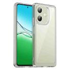 For OPPO A5 Pro 4G Colorful Series Acrylic Hybrid TPU Phone Case(Transparent) - 1
