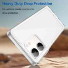 For OPPO A5x 5G Colorful Series Acrylic Hybrid TPU Phone Case(Transparent) - 3