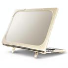 For Microsoft Surface Laptop 7 TPU + PC Two-color Anti-fall Laptop Protective Case(Khaki) - 1
