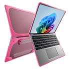 For Microsoft Surface Laptop 7 TPU + PC Two-color Anti-fall Laptop Protective Case(Rose Red) - 2
