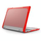For HP ENVY X360-14 2024 TPU + PC Two-color Anti-fall Laptop Protective Case(Red) - 1