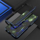 For Vivo iQOO Neo3 5G Aluminum Alloy Shockproof Protective Bumper Frame(Black Blue) - 2